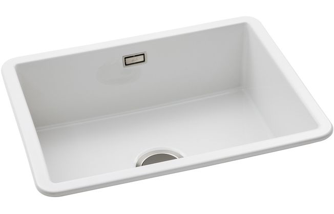 Abode Sandon Large 1B Ceramic Undermount/Inset Sink - AW1031