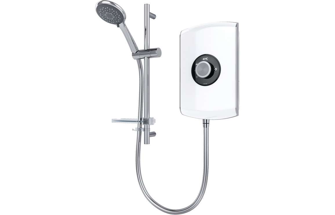 Triton Amore Electric Shower - White Gloss